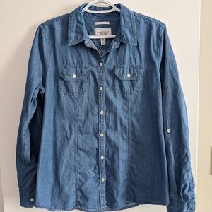 Chambray long sleeve